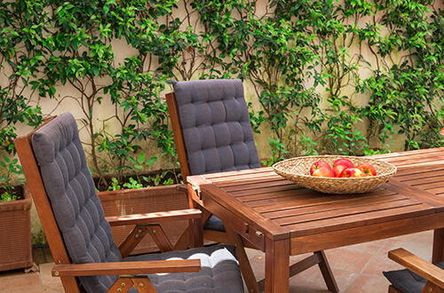 teak patio furniture